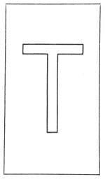 T 十字