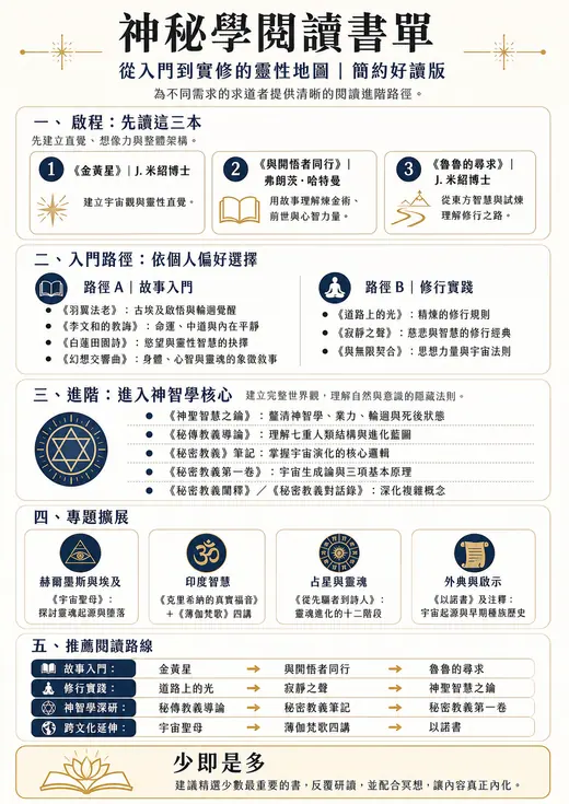 神秘學閱讀書單