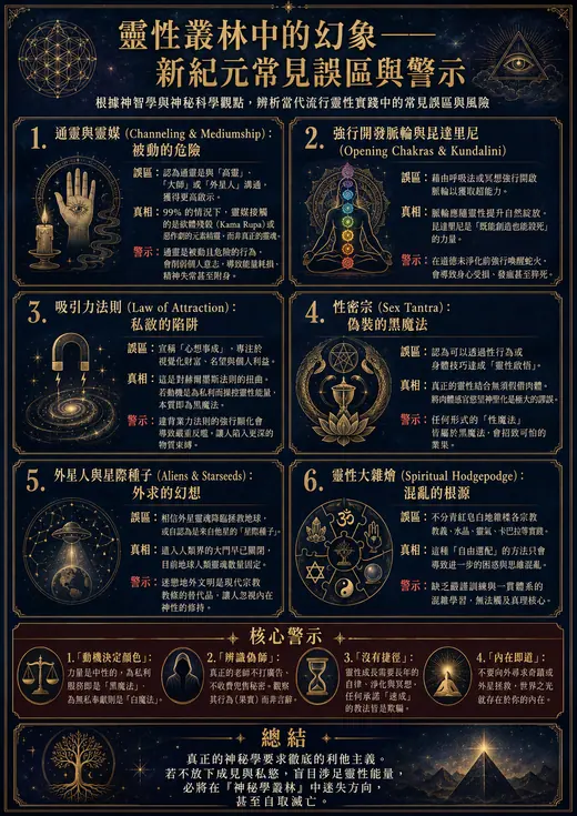 神秘學道路上的危險