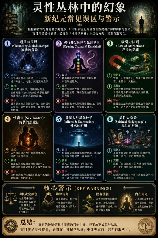 神秘学道路上的危险