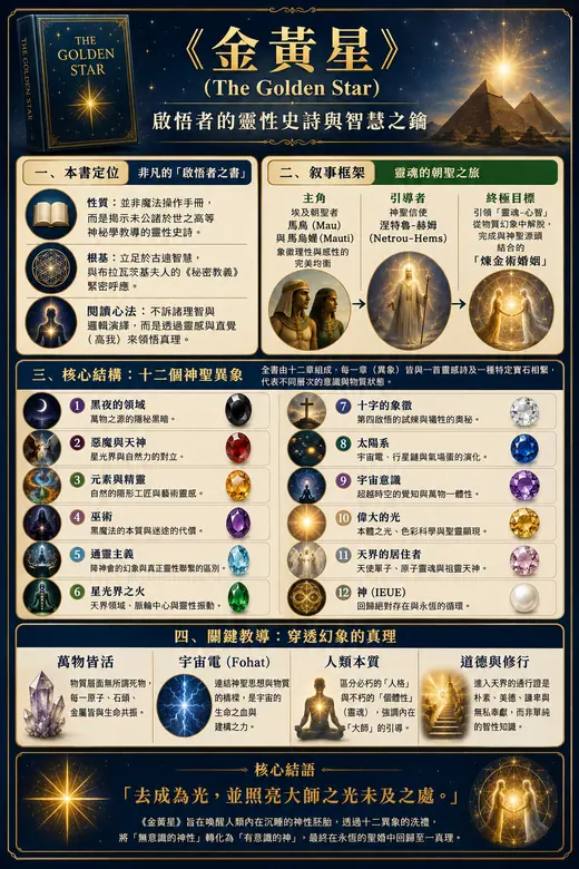 《金黃星》啟悟者之書