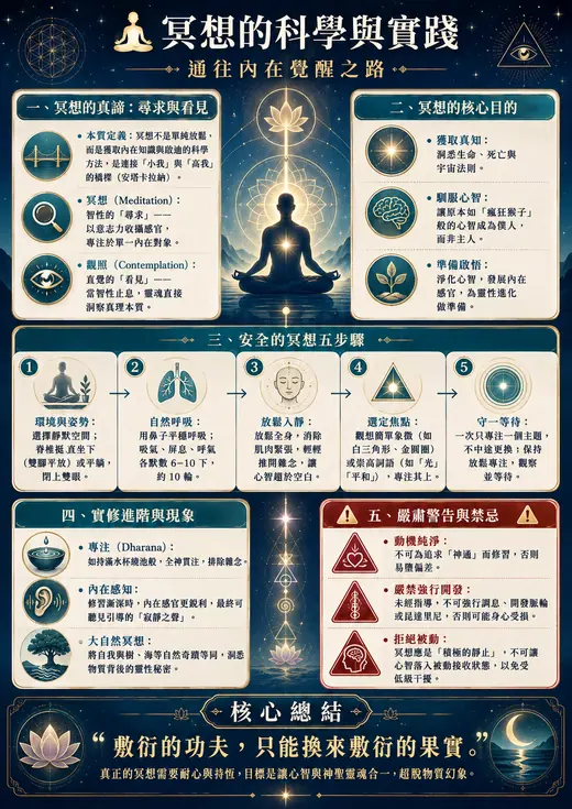 冥想的科學與實踐